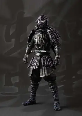 Figurine samurai black spider man af